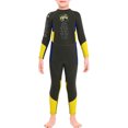 thumbnail image 1 of Naiovety DIVE SAIL Neopreno Niños Traje de buceo Cuello 2.5mm UPF 50 Mantener caliente Deportes acuáticos Snorkeling Playa Jugar Traje de Deportes acuáticos Gris S Naiovety OD003304-01, 1 of 6