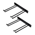 thumbnail image 1 of predolo 2Pcs Folding Chair Rack Wall Mount Garage Garden Tool Organizer Broom Holder for, 1 of 8