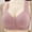 Purple, variant on XFLWAM Front Snaps Bra for Seniors Womens Breathable Everyday Bras Comfortable Full Cup Bralette Lightly Breathable Button Bra