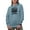 Light Blue, variant on Introvert Orca Lover, I Like Orcas and Maybe 3 People, White Hooded Sweatshirt or Hoodie, XL