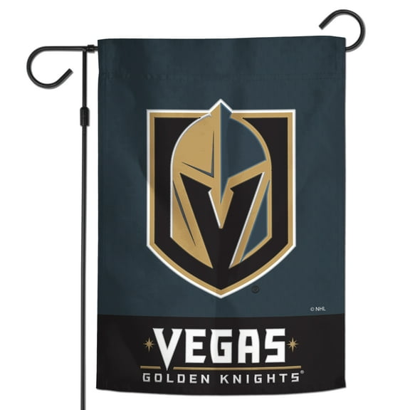 WinCraft Vegas Golden Knights 12" x 18" Applique Garden Flag