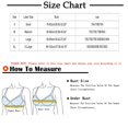 thumbnail image 3 of Womens Sports Bras Steel Ring Gathering Bra Underwear Daily Bra Wireless Bra Green M, 3 of 5