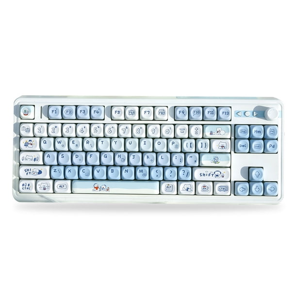 Tapas Teclas Dibujos Animados PBT Keycap Creativas para Teclado Personalizado Juegos DIY