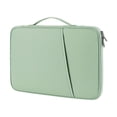 thumbnail image 1 of Unatoiry Laptop Bag Large Portable Protection Notebook Computer Handbags Briefcase Carrying Bags Case Electronic Travel Work Green 12.9-13inch, 1 of 6