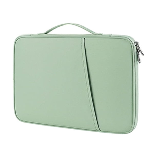 Yuarrent Bolsa para portátil, protección impermeable, bolsos para Notebook, maletín, bolsas de transporte, accesorios, Universal, para Almacenamiento y organización del hogar Verde 12.9-13 pulgadas
