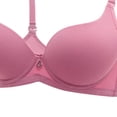 thumbnail image 4 of Aofany Women's Push up Bra Underwire Seamless Comfort Lightly Padded Plunge T-Shirt Bra Everyday Bras, 34B-38B, 4 of 4
