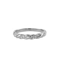 thumbnail image 2 of Keepsake Diamond-Accent Twist 10kt White Gold Wedding Band (H-I, I2), 2 of 2