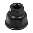thumbnail image 1 of Tapa del Filtro de Aceite Llave Extractor Toma Copa de 27mm 6 Flautas Coche para A6L A8L, 1 of 1
