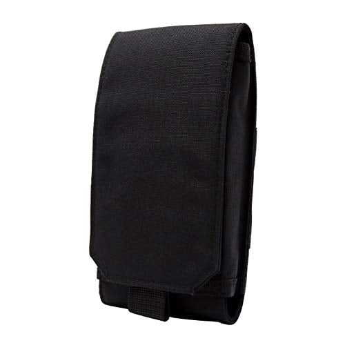 Backpack Shoulder Strap Pouch (Black 