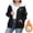 01-Black winter coats for women, variant on Mceream Womens Fleece Hooded Jackets Trendy Thick Sherpa Lined Long Sleeve Zip up Jacket Coats Winter Warm Thermal Hooded Sweatshirt Jacket 2025 Plus Size Outwear Chaqueta Invierno Para Mujer Brown L