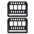 thumbnail image 1 of 2 uds 16 agujeros brocas para uñas soportes de exhibición caja de almacenamiento para cabezal de pulido de uñas, 1 of 8