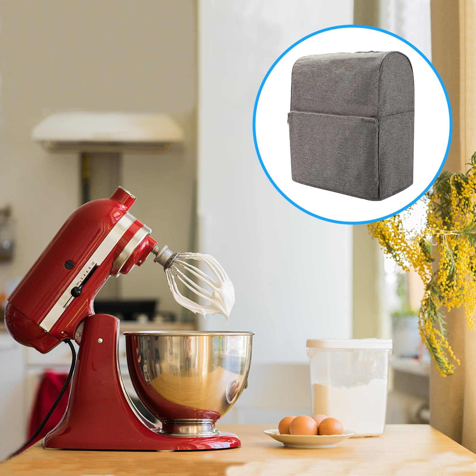 Heldig Stand Mixer Dust-proof Cover with Organizer Bag for