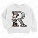 thumbnail image 1 of Children Hoodie Disney Minnie Letter A B C D Kid Casual Clothes O-neck Pullover Little Baby Kawaii Cartoons Boy Girl Sweatshirts90 Gao Jinjia LED, 1 of 2