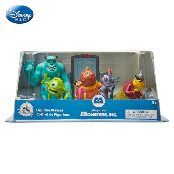 Disney - Figura de acción del monstruo de Pixar, Inc. Conjunto de figuras auténticas, modernas y lindas, 20 aniversario, regalo para niños