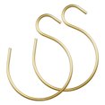 thumbnail image 1 of PENIKOKO 2Ud Organizador Dorado De Bufandas Con Gancho En S Multiusos Para Closet Y Accesorios, 1 of 8