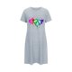 thumbnail image 5 of Camisón corto de talla grande para mujer, camisón de manga corta con estampado de pecho a la moda, camisón para mujer, 5 of 5