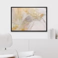 thumbnail image 4 of wall26 Framed Canvas Print Wall Art Gold Gray Paint Stroke Wave Collage Abstract Shapes Illustrations Minimal Decorative Contemporary Multicolor for Living Room, Bedroom, Office - 24"x36" B, 4 of 7