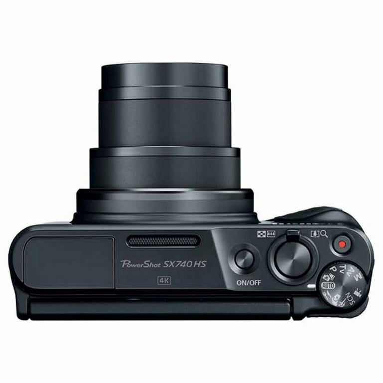 Canon PowerShot SX740 HS Wi-Fi 4K Digital Camera 40x Optical Zoom