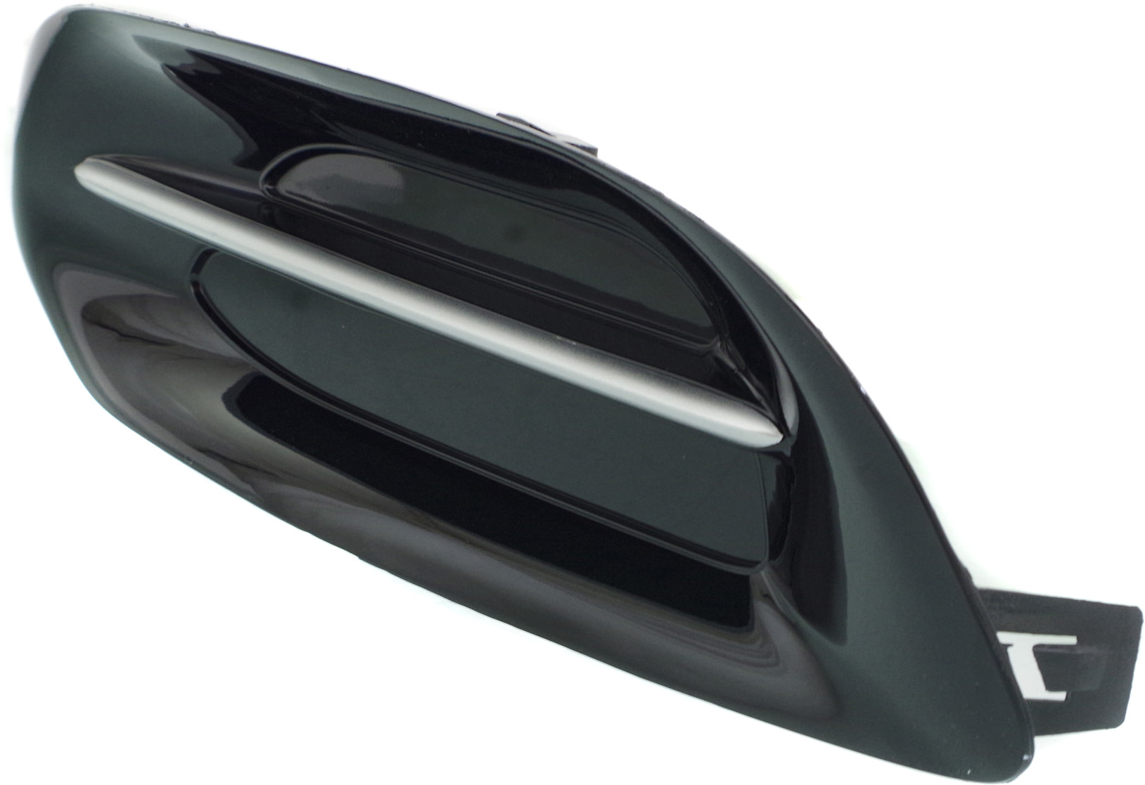 Fog Light Cover Compatible with 2013-2014 Dodge Dart Left Driver Black