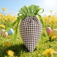 thumbnail image 2 of 1/4 Pc Easter Basket Carrot Design Drawstring Party Bags, Easter Celebration Gift Pouches for Candy Eggs, Small Favors, Birthday Events, Garden Theme Decorations and Special Occasion Supplies, 2 of 6