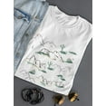 thumbnail image 3 of Mountains And Cactus Women T-Shirt, Female XX-Large, 3 of 4