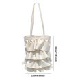 thumbnail image 3 of Bolso de axila para mujer Bolso de citas versátil de cuero de PU Bolso diario informal de gran capacidad, 3 of 9