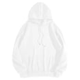 thumbnail image 3 of Gibobby Sudadera con capucha mujer, Sudadera con Capucha Sudadera con Capucha para Mujer(Blanco,M), 3 of 5