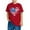 Red-1, variant on GERsome Unisex Kid's American Flag Short Sleeve T Shirts 4th of July Crew Neck Pullover Patriotic Tops, Toddler, Little Kids Boys, Girls, 9-10 Years