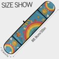 thumbnail image 3 of Yayeee Double Oven Mitt Kitchen Heat Resistant Baking 35" x7" Quilted Glove, Rainbow with Stars, 3 of 6