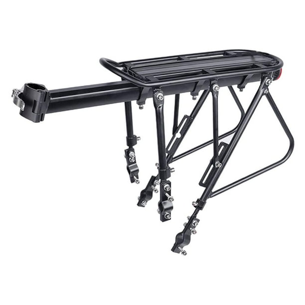 Portabicicletas trasero de aleación de aluminio para bicicletas de montaña y carretera Medio montaje rápido