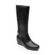 thumbnail image 1 of Flexi Mujer Bota Alta Con Elástico Piel Negro Casual 45218 negro 23.5 Flexi 45218N, 1 of 5