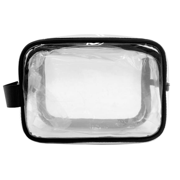 Mine, Clear Dopp Kit, Black