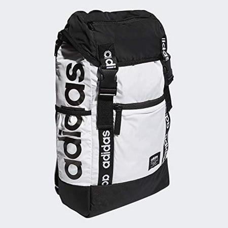 adidas Unisex Midvale Backpack, White/Black, ONE SIZE