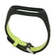 thumbnail image 5 of Correa de pulsera inteligente Bling Bling silicona suave Mi Band 7 negro verde, 5 of 12