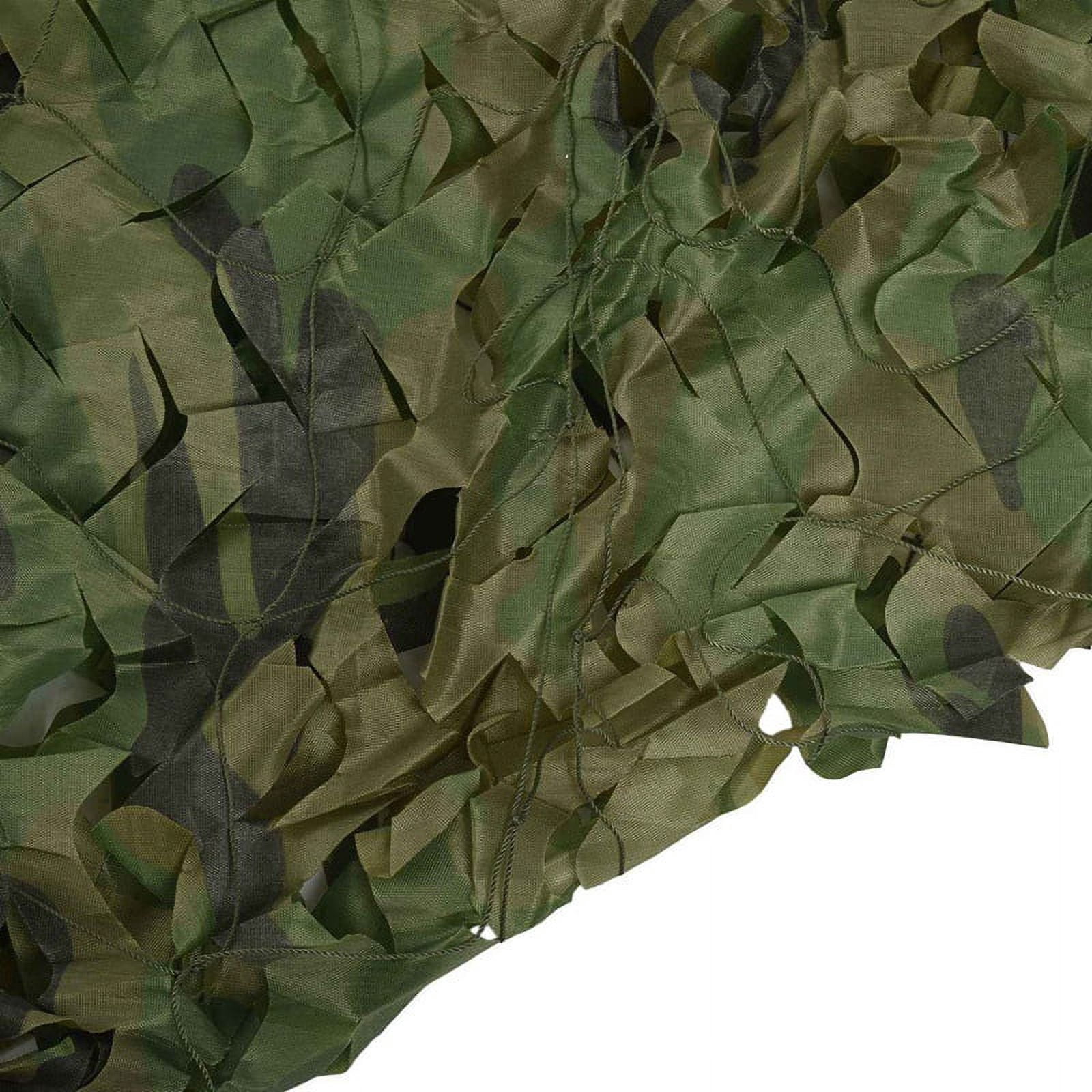 2pcs 4 x 1.5M Camouflage Hide Net Hunting Oxford Fabric Camo Netting,2 X 4m x 1.5m Camouflage Net