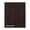 Walnut Particle Board Melamine, variant on XIZE 1-Door Wall Cabinet in Stained Walnut Finish
