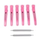 thumbnail image 2 of Professional Salon Hair Clips Hair Clips For Styling Hair Clips For Sectioning Hair Clips With Silicone Band Duck Bill Clips 6Pcs Professional Hair Clips NonSlip Dividing Duckbill ANGGREK Otros, 2 of 8