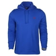 thumbnail image 1 of Polo RL Men's Long Sleeve Jersey Knit Pullover Hoodie (Blue/Red, X-Large), 1 of 3