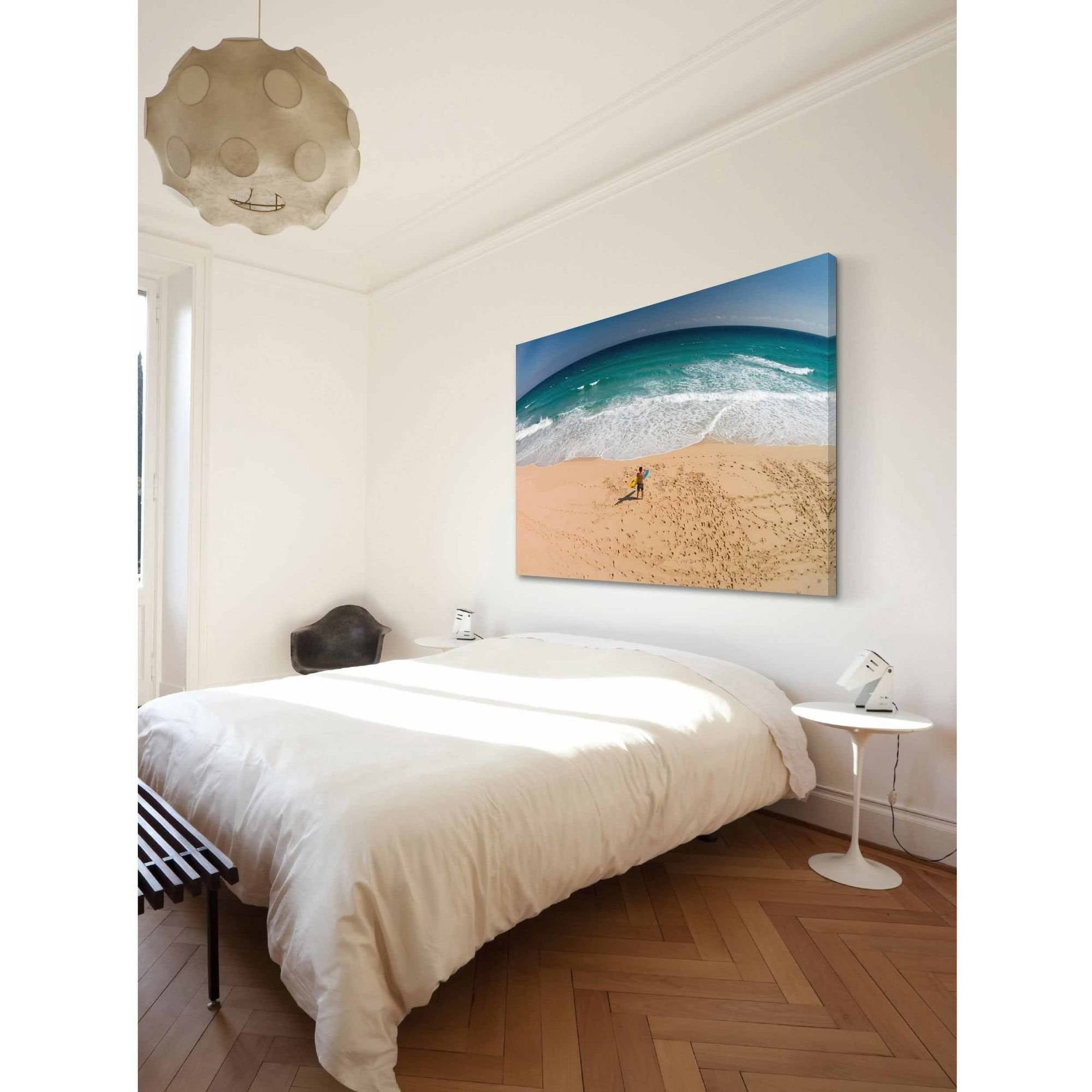 "Footprints" Painting Print on Wrapped Canvas