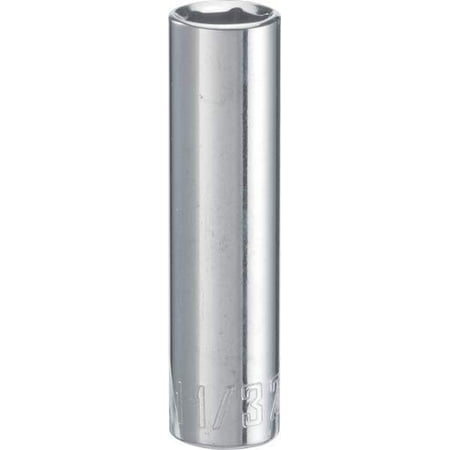 UPC: 0885911586191 | CRAFTSMAN Deep Socket  SAE  1/4-Inch Drive  11/32-Inch  6-Point (CMMT43576) Full Polish