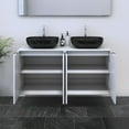 thumbnail image 5 of Nicole 4S 120 Double Sink Floating Bathroom Vanity (48" Width), 5 of 6