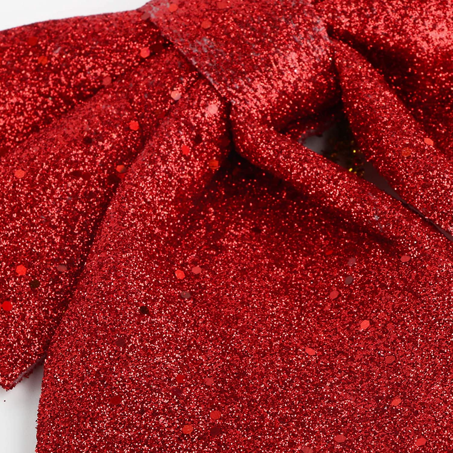 COLOFALLA 20PCS Noeud De Ruban De Noël 14x15cm Grande Taille