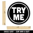 thumbnail image 2 of Try Me Sample Self-Inking Rubber Stamp Ink Stamper - UV Ink - Mini 1/2 Inch, 2 of 7