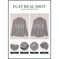 thumbnail image 4 of HOTAPEI Button Down Shirts for Women Casual Long Sleeve Shirt Linen Tops V Neck Blouses, 4 of 5