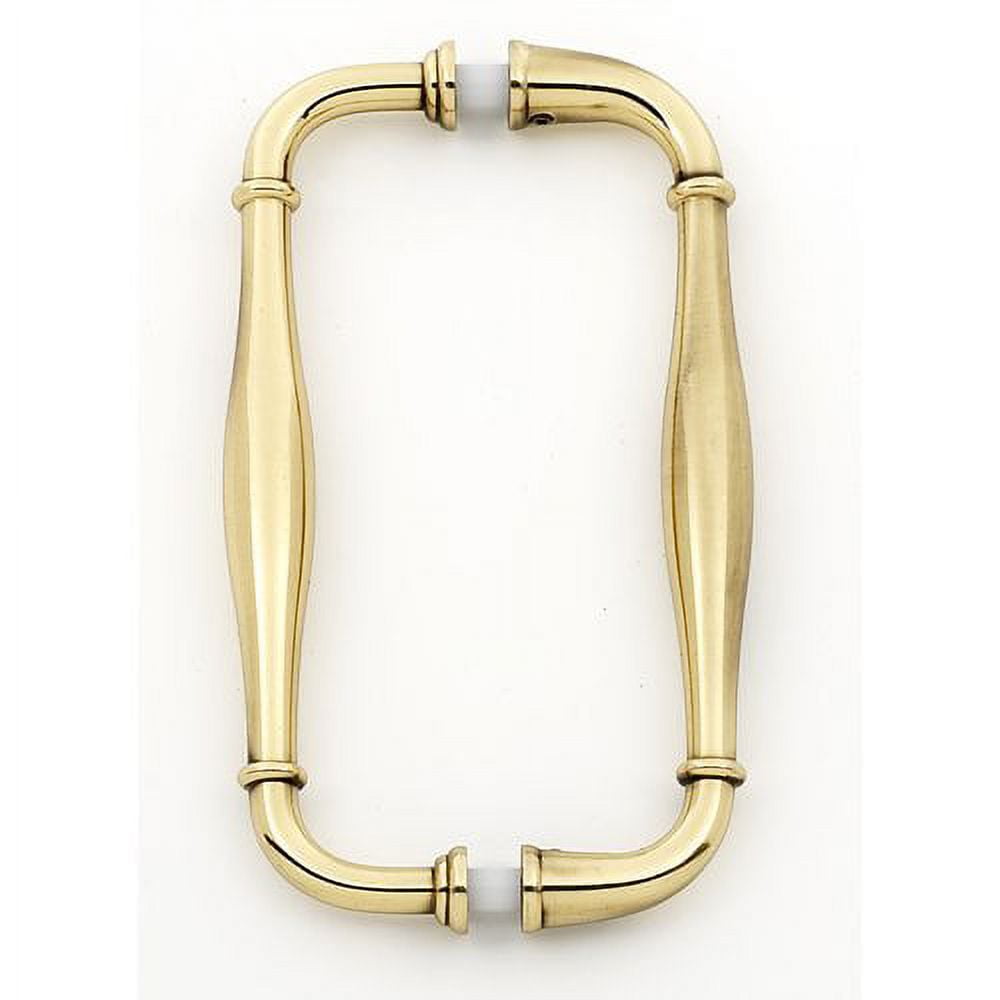 Alno G726-6-AE Charlie's Luxury Traditional 6" Center To Center Solid Brass Back To Back