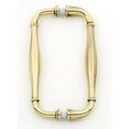 thumbnail image 6 of Alno G726-6 Charlie's Luxury Traditional 6" Center To Center Solid Brass Back To Back, 6 of 7