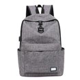 thumbnail image 3 of Nuevo diseño de mochilas para hombres con carga USB para hombres, mochila escolar de viaje para mujeres (gris)-155331.05 Tmvgtek Para estrenar, 3 of 8