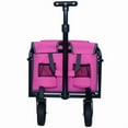 thumbnail image 4 of Expandable Dual-Layer Utility Wagon with 100% Extra Space - 225lbs Grocery Cart for Camping, Shopping, Sports, Gardening, Fishing, Gray, 4 of 27