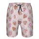 thumbnail image 3 of Balery Strawberry Cake Traje de Baño Estilo Hawaiano para Hombre, Shorts de Secado Rápido con Bolsillos-Medium, 3 of 6