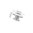 thumbnail image 2 of Raindrops 2pcs Electric Guitar Lock Buckle Copper Silver Wear-resistant for Bags, 2 of 7